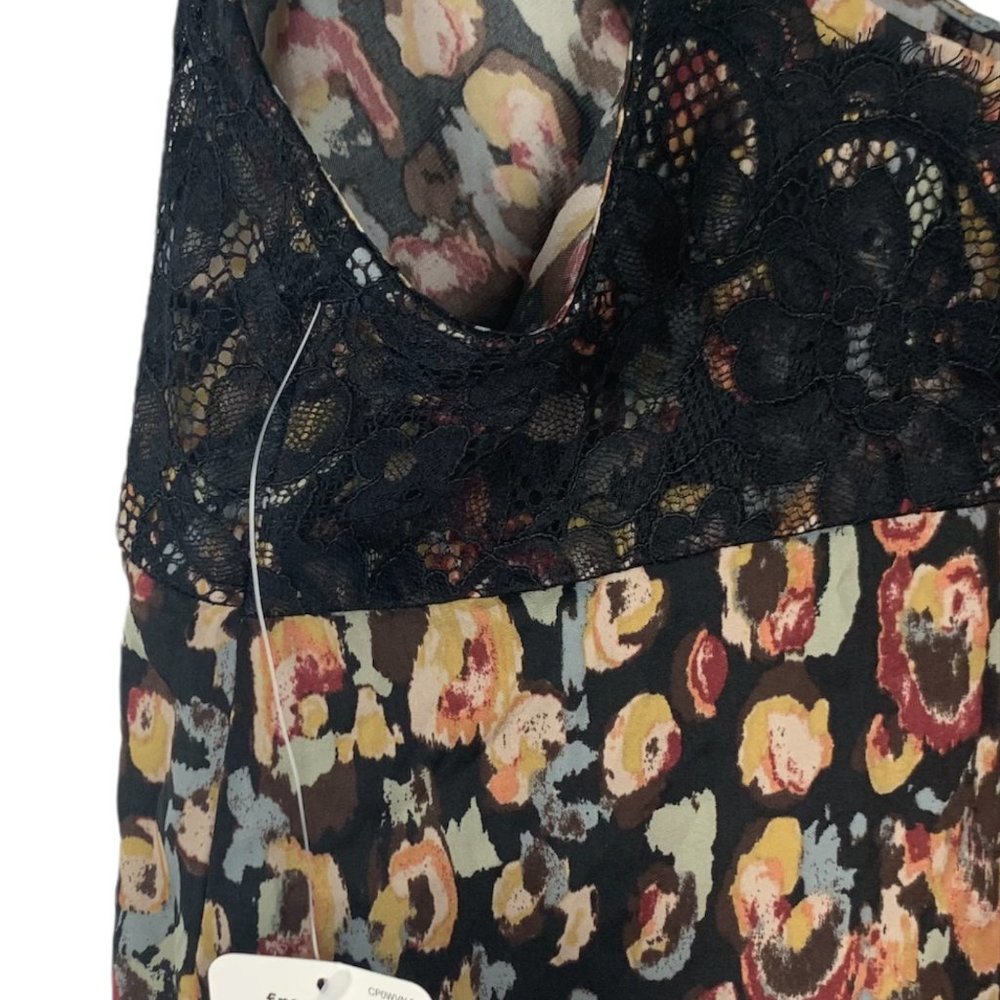 Free People Women's Cami Sleeveless Little Dreams Camisole Tank Top Black Small - Picture 9 of 10